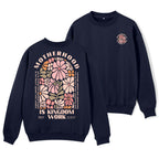 Motherhood Is Kingdom Work Christian Fleece Sweatshirt