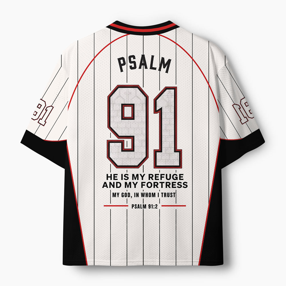 My Refuse I Will Not Fear Christian Mesh Jersey