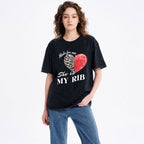 My Rib Genesis 2: 21 Christian Couple Washed T-Shirt