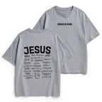 Names Of Jesus Christian Heavy Cotton T-Shirt