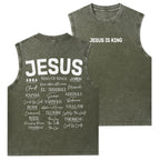 Names Of Jesus Christian Washed Tank Top