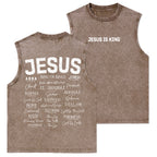 Names Of Jesus Christian Washed Tank Top