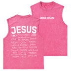 Names Of Jesus Christian Washed Tank Top
