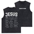 Names Of Jesus Christian Washed Tank Top