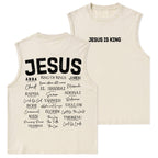 Names Of Jesus Christian Washed Tank Top