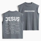 Names Of Jesus Christian Women's Washed Tank Top