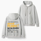Need Prayer Christian Fleece-Lined Full-Zip Hoodie