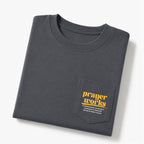 Need Prayer Tap My Shoulder Christian Unisex Pocket T-Shirt