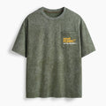 Need Prayer Tap My Shoulder Washed Unisex Pocket T-Shirt