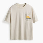 Need Prayer Tap My Shoulder Washed Unisex Pocket T-Shirt