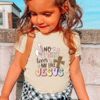 No Bunny Loves Me Like Jesus Christian Kid T-Shirt