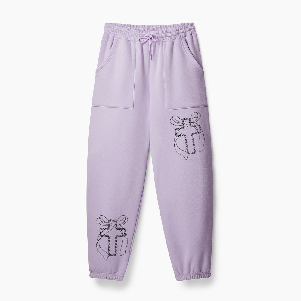 No Greater Love Christian Fleece Sweatpants