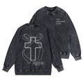 No Greater Love Christian Washed Sweatshirt