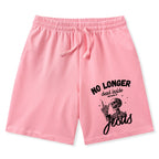 No Longer Dead  Inside Jesus Christian Washed Shorts