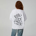 No Luck All God Christian Fleece Sweatshirt