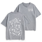 No Luck All God Christian Heavy Cotton T-Shirt