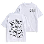 No Luck All God Christian Heavy Cotton T-Shirt