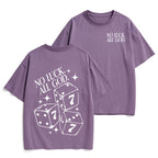 No Luck All God Christian Heavy Cotton T-Shirt