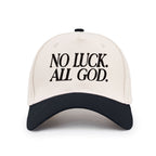 Membership No Luck All God Christian Trucker Hat