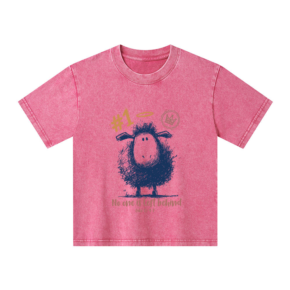 No One Is Left Behind Christian Washed T-Shirt