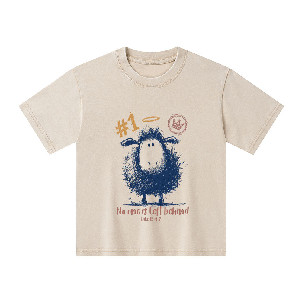 No One Is Left Behind Christian Washed T-Shirt