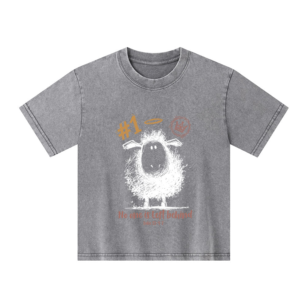 No One Is Left Behind Christian Washed T-Shirt