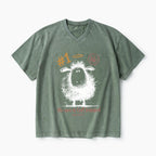 No One Is Left Behind Christian Washed V-Neck T-Shirt