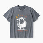 No One Is Left Behind Christian Washed V-Neck T-Shirt