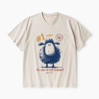 No One Is Left Behind Christian Washed V-Neck T-Shirt