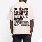 No Weapon Christian Washed T-Shirt