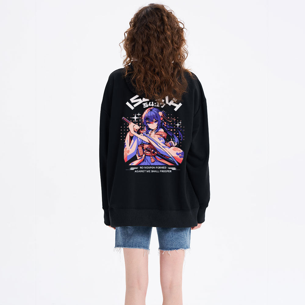 No Weapon Formed Against Me Shall Prosper Classic Christian Hoodie