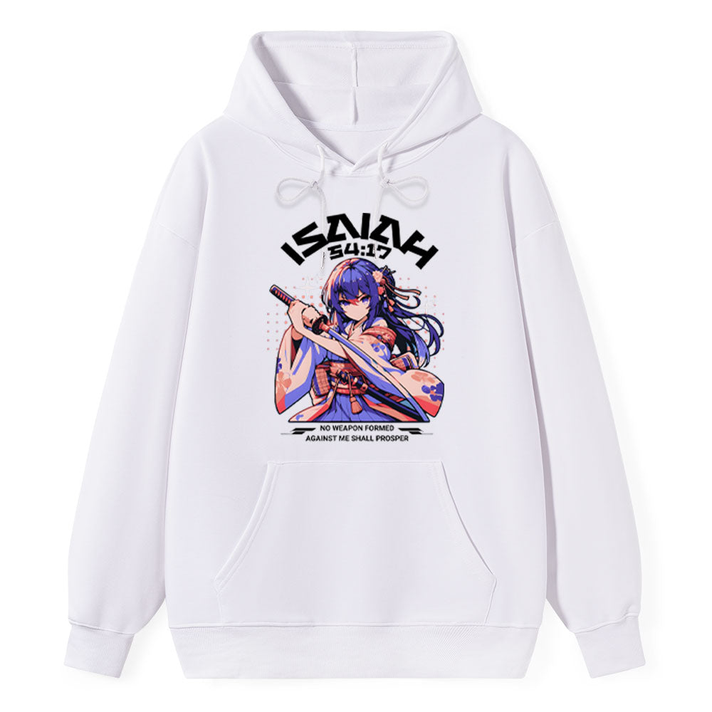 No Weapon Formed Against Me Shall Prosper Classic Christian Hoodie