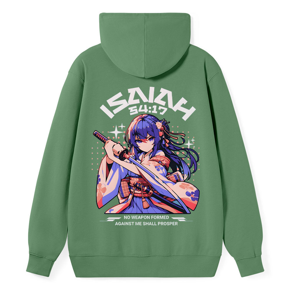 No Weapon Formed Against Me Shall Prosper Classic Christian Hoodie