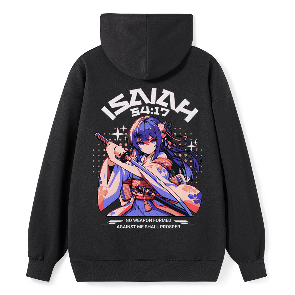 No Weapon Formed Against Me Shall Prosper Classic Christian Hoodie