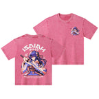 No Weapen Formed Christian Kid Washed T-Shirt