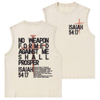 No Weapon Christian Washed Tank Top