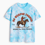No Weapon Formed Christian Heavy Cotton Tie Dye T-Shirt