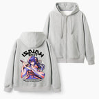 No Weapon Formed Christian Fleece-Lined Full-Zip Hoodie