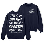 Not Forsaken Christian Fleece Sweatshirt