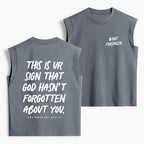 Not Forsaken Christian Women's Washed Tank Top