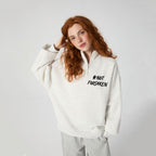 Not Forsoken Christian Half Zip Fleece Sweatshirt