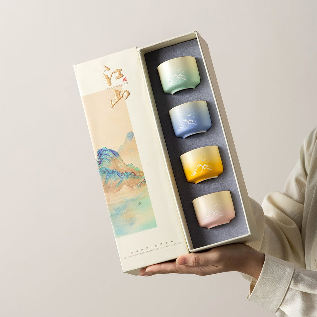 River and Mountain Tea Cup Gift Box