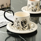 Artistic Ceramic Coffee Cup Set