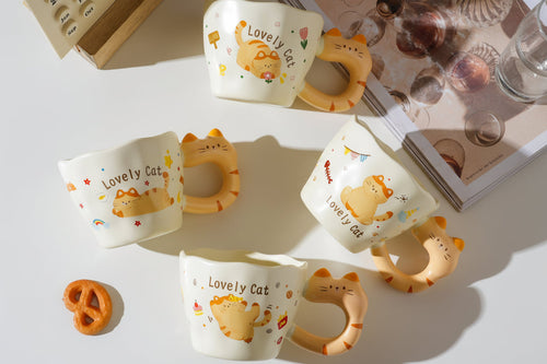 Cute Cat Ceramic Mug