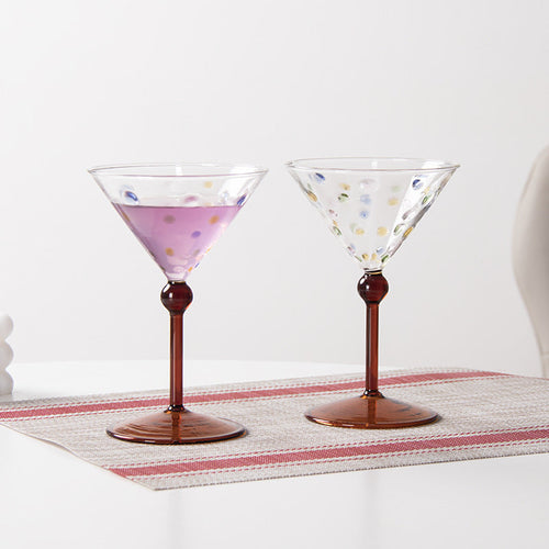 Colorful Polka Dot Glasses
