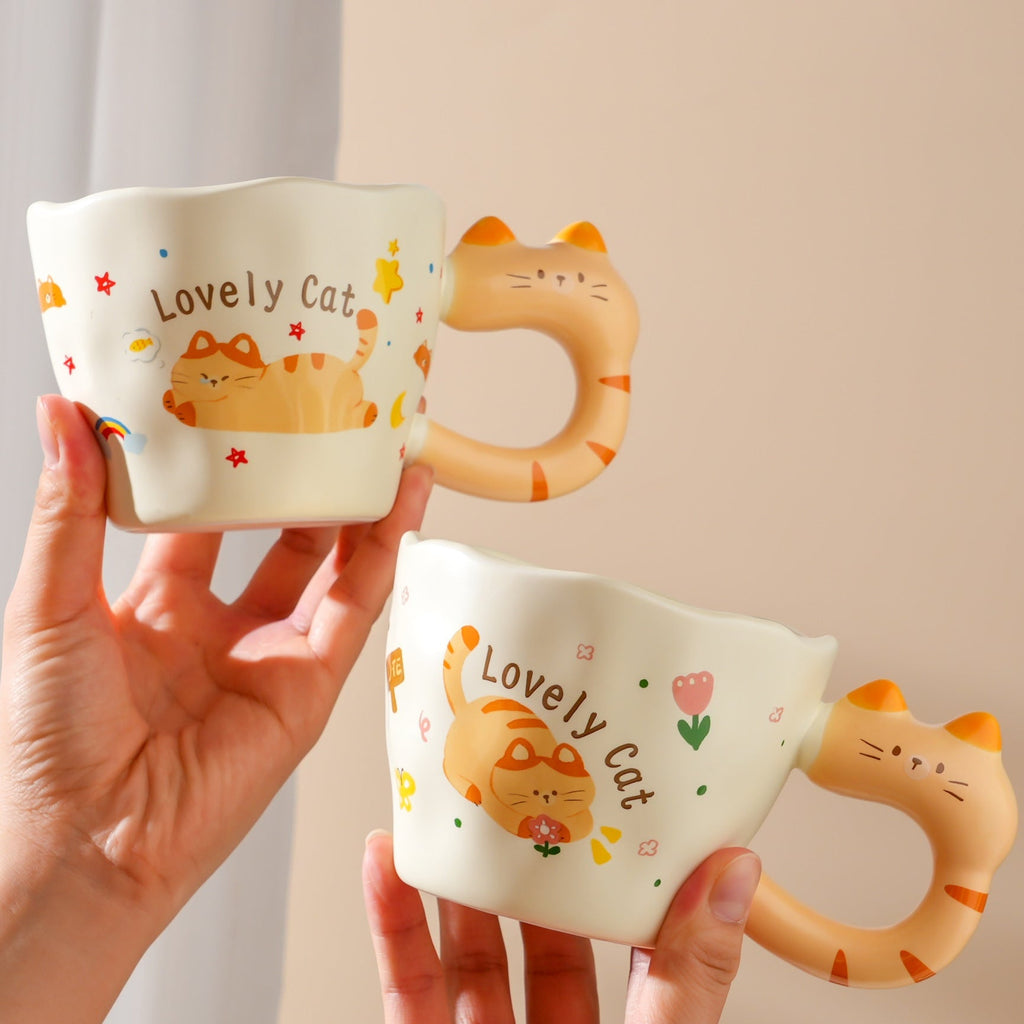 Cute Cat Ceramic Mug