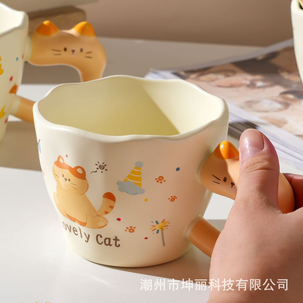 Cute Cat Ceramic Mug