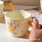 Cute Cat Ceramic Mug