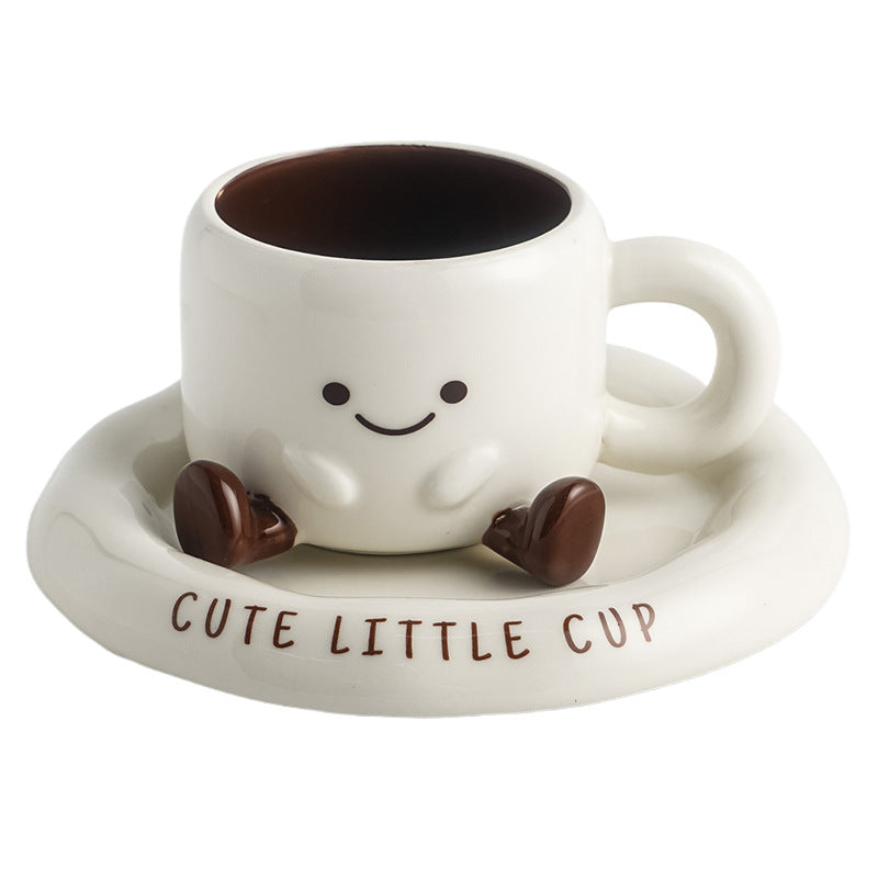 Cartoon Ceramic Coffee Cup Set