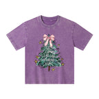 Oh Come Let Us Adore Him Kid Washed T-Shirt